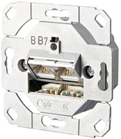METZ CONNECT E-DAT C6 2 Port UP0, be Abdeckung
