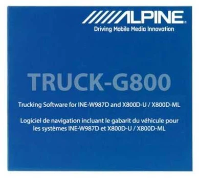 Alpine truck kort til INEW987D/X800