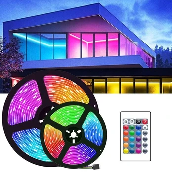 LED juostelė, RGB su pultu, 5 m