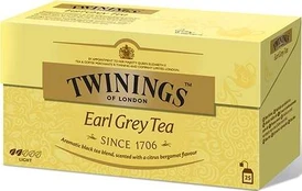 Juodoji arbata TWININGS Earl Grey, 25 x 2 g