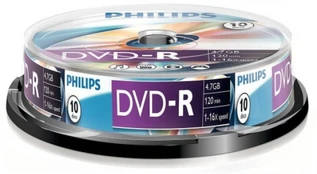 DVD-R 4.7GB Cake Box 10