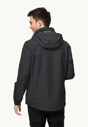 JackWolfskin Vyriška striukė Jack Wolfskin STORMY POINT (softshell) | juodas