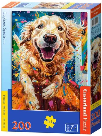 Castorland Puzzle 200 Euphoric Spectrum CASTOR
