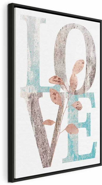 Artgeist Paveikslas - Flourishing Letters (1 Part) Vertical