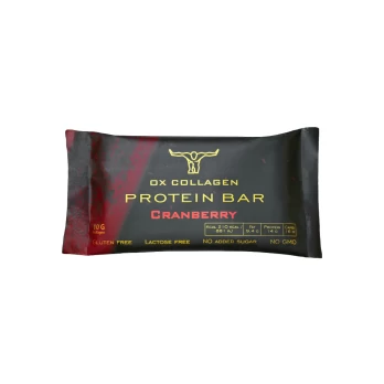 Batonėlis Ox Collagen spanguolė ir kokosas