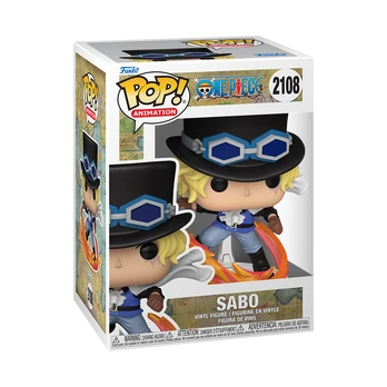 FUNKO POP! Vinilinė figūrėlė: One Piece - Sabo Attacking with Pipe