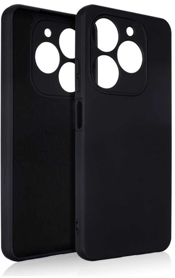 Dėklas Beline Silicone Infinix Smart 8 juoda