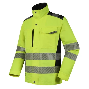 Darbinis švarkas Uranus DS135G, Hi-Vis CL2, geltona XL, Pesso