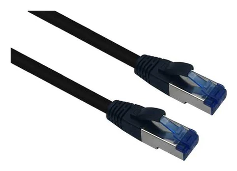 Helos Outdoor patch cable S/FTP Cat 6a juodas 5,0m