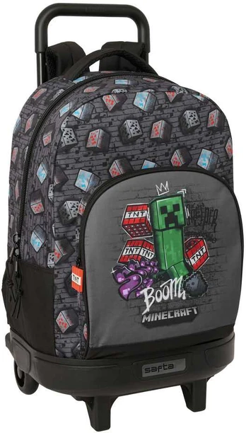 Safta Minecraft Graffiti extraible trolley 45cm