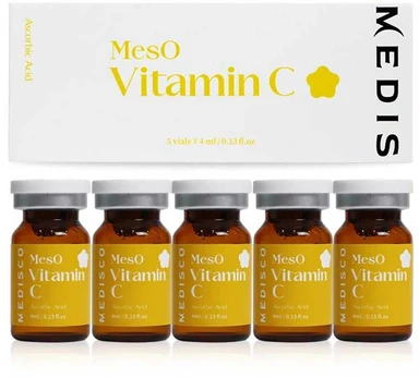 Medisco Meso Vitamin C Serum For Micro-Needling Mesotherapy System 5 x 4 ml