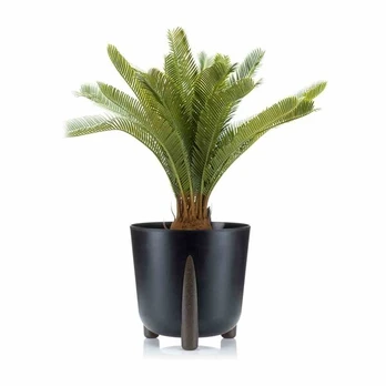 Gėlių vazonas Moss, 30x28 cm, juodas