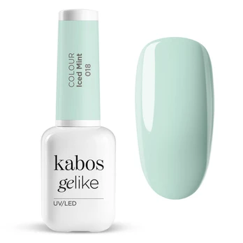 Kabos UV/LED Gelinis Lakas Gelike 018 Šaltos Mėtos 8ml