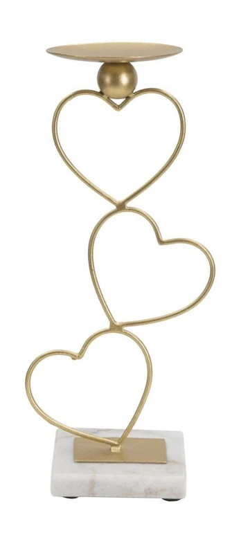 Žvakidė Hearts, 14,5 × 32,5 × 10 cm