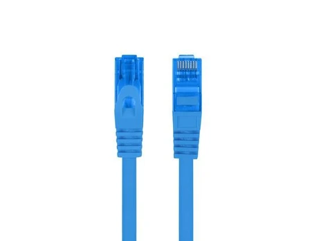 PATCHCORD KAT.6A S/FTP LSZH CCA 2M NIEBIESKI FLUKE PASSED LANBERG