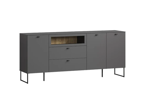 Komoda Trendteam Bellugi, antracitas