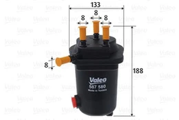 Kuro filtras VALEO 587580