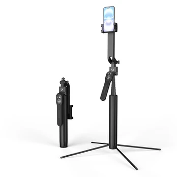 Wozinsky WST-360YS Selfie Stick with Tripod Function with 360Â° AI Auto Face Tracking Gesture Control - Juodas