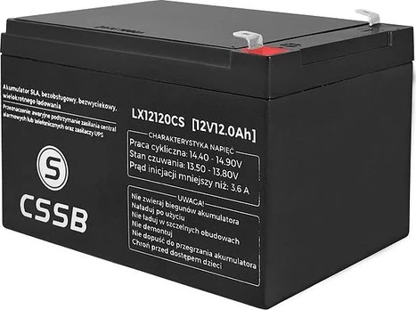 LTC Akumuliatorius 12V/12Ah (LX12120CS)