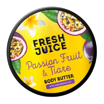 FRESH & JUICE PASSION FRUIT & TIARE kūno sviestas, 200 ml
