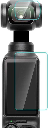 Puluz grūdinto stiklo objektyvas ir ekrano apsauga DJI OSMO Pocket 3