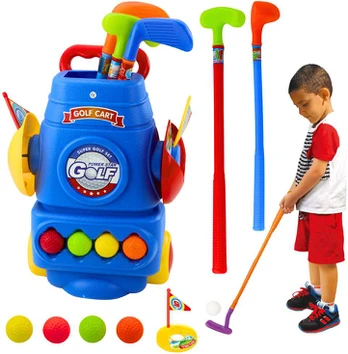 Lean Toys Vaikiškas golfo žaidimo rinkinys “Woopie ”
