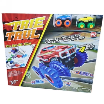 Trix Trux trasa su dviem mašinėlėmis