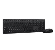 Lenovo Professional Wireless Rechargeable Combo Keyboard and Mouse | Keyboard and Mouse Set | Wireless | Mouse included | Bluetooth | Lithuanian | Rechargeable professional | Grey