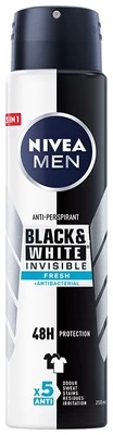 Purškiamas dezodorantas Nivea Dezodorant Invisible resh spray, 250ml