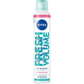 Nivea Sausas šampūnas Fresh Volume, 200ml