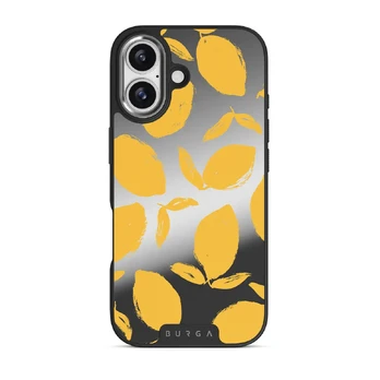 Lemon Tart - iPhone 17 Case, Elite Mirror Dark (MagSafe) / Silver