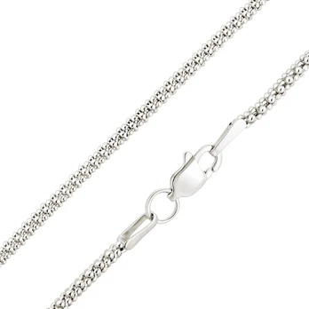 Sidabrinė grandinėlė moterims "Coreana" Brasco 53156