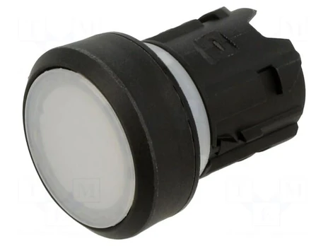Switch: push-button | 22mm | Stabl.pos: 1 | white | flat | Pos: 2