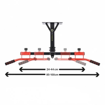 Prisitraukimų skersinis HMS Premium Pull Up Bar, 85 - 105 cm