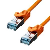 Proxtend CAT6A S/FTP CU LSZH Ethernet Cable Oranžinis 50cm