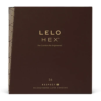 LELO - HEX Prezervatyvai Respect XL 36 vnt.