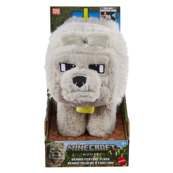 Mattel MINECRAFT interaktyvus pliušinis žaislas – Dennis (JKB90)