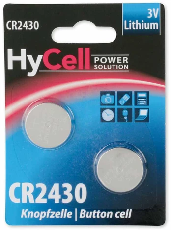 Rayovac Batteri CR2430 K2 3V litium knapcelle