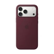 Dėkliukas APPLE iPhone 18 Pro Max Silicone Case with MagSafe - Burgundy kaina