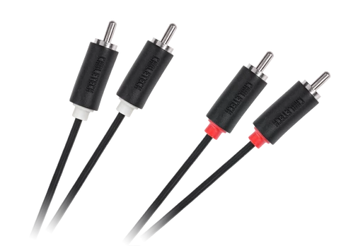 Kabelis 2RCA-2RCA 3m Cabletech standartas