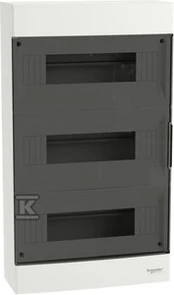 Modulinis skydas Schneider EASY9 EU, virštinkinis, IP40, 36 mod., balta