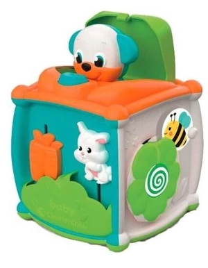 Lavinimo žaislas Clementoni Peekaboo Activity Cube 17670, įvairių spalvų