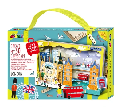 Puzzle Create an urban landscape 3D - London