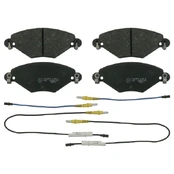 FEBI FE16417 Brake pad set kaina