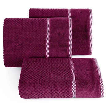 Vonios rankšluostis R96-08, violetinis, 140 cm x 70 cm