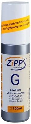 Zipps G Zero Fluor Universalus skystas befluoris parafinas slydimui pagerinti kaina