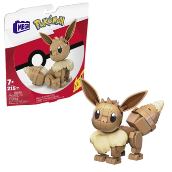 Mega Bloks Sujungiama dalis Mega Construx Eevee Medium + 7 metų 215 Dalys
