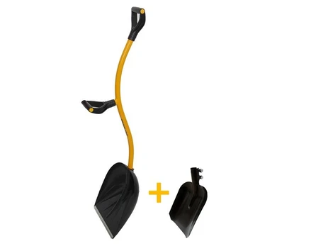 Ergonomiškas kastuvas 2 in1