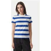 Tommy Jeans Marškinėliai Flag DW0DW23801 Mėlyna Regular Fit