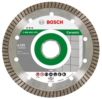 Bosch Deimant.pjov.diskas *** CERAMIC125mm;22,23mm